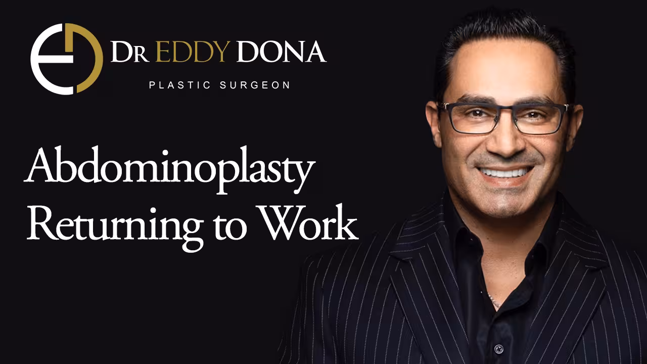 Returning to Work after Tummy Tuck (Abdominoplasty) Surgery