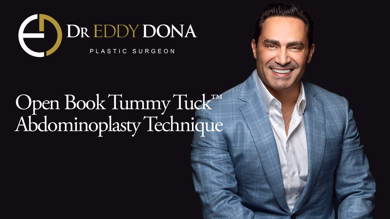 Dr Dona Publishes His Custom OPEN BOOK ABDOMINOPLASTY™